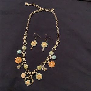 Brighton necklace and earring set